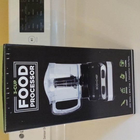 Ecos chef three cup food processor brand new - Picture 3 of 5